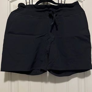 Black Bermuda shorts